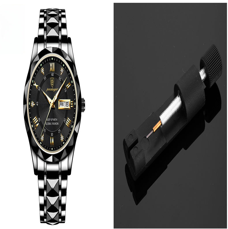 Men's Waterproof Double Calendar Luminous Quartz Watch With a Special Discount (Buy One ,Get one Free]