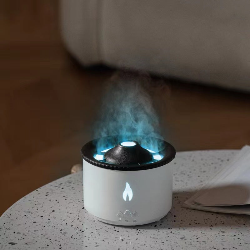 Machine Spray Jellyfish Air Flame Humidifier Diffuser